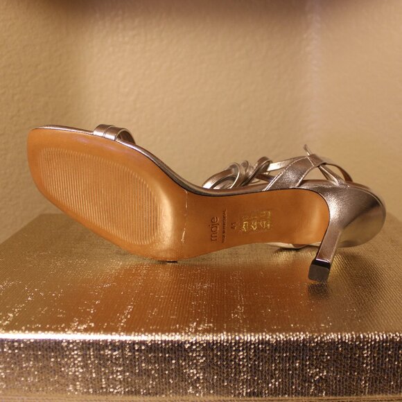 Maje - Leather Filipina Heeled Sandal - Size 41 - Picture 6 of 11